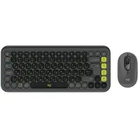 Logitech POP Icon Combo 920-013156 – Trådlöst tangentbord & mus (US/UA layout)