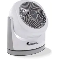 InLine 40161, Elektrisk värmefläkt, Vit, Bord, 57 dB, 110°, Röra