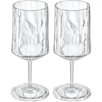 Koziol 4401535, 300 ml, Glas, Transparent, 2 styck, 83 mm, 83 mm