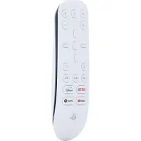 Sony Playstation Media Remote - Fjernstyrning - infraröd - vit - för Playstation 5