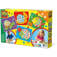 SES Creative Children''s I learn to Make Mosaics, 3 År, Multifärg