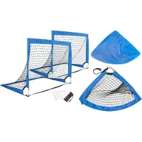 Masterkleer Master Fällbara fotbollsmål, set om 2 st. MASTER Quick Set 120x90x90 cm