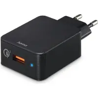 Hama USB-laddare 19.50 W 1x USB-A Svart Inomhus