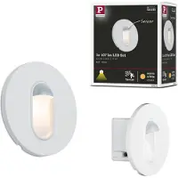 Paulmann 92925 4000870929254 LED-lampa, infälld med rörelsesensor LED LED fast installerad 2.7 W Vit (glänsande)