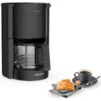 Krups F30908, Droppande kaffebryggare, 1,25 l, 1150 W, Svart