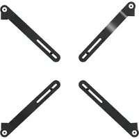 My Wall Monitorfäste HA 6 L 1 Skärm(ar) 43,2 cm (17) - 68,6 cm (27) Svart Fast