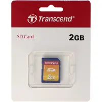 Transcend - Flash-minneskort - 2 GB - SD