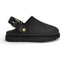 Ugg för kvinnor. 1169590 Goldenstar Villa Läder Clogs svart (37), Hud, Karta, Spänne, Casual