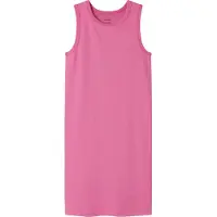 Name it Klänning - Rib - Slim - Noos - NkfNakal - Strawberry Mån - - 10 år (140) - Klänning