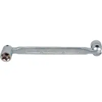 Ks Tools 517.0334 5170334 Dubbel-länknyckel Output T-Profil för utomhusbruk 255 mm 1 st