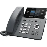 Grandstream Networks Grandstream GRP2624 - VoIP-telefon - IEEE 802.11a/b/g/n/ac (Wi-Fi) / Bluetooth - 5-vägs samtalsförmåg - SIP, RTCP, RTP, SRTP - 8 linjer