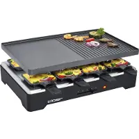 Cloer 6446 - Raclette/grill - 1.2 kW - svart