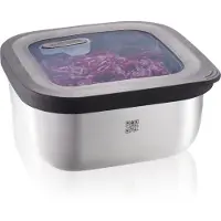 GEFU Provido, Skål, Torg, 900 l, Rostfritt stål, Rostfritt stål, 300 ° C