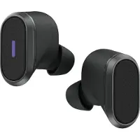 Logitech Zone True Wireless - True wireless-hörlurar med mikrofon - inuti örat - Bluetooth - aktiv brusradering - grafit