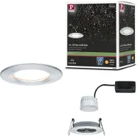 Paulmann Nova Badrumsbelysning downlight LED LED 6 W IP44 Aluminium (vriden)