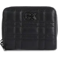 Calvin Klein Quiltad Plånbok Svart