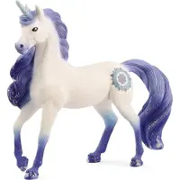 Schleich Bayala Unicorn Toys for Girls and Boys Mandala Unicorn Stallion Unicorn Figurine Purple Ages 5+
