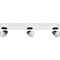 Osram LED-taklampa NEPTUNE CLICK-SELECT, 3 spotlights, vit CLICK-SELECT, Vitt / opal, Vardagsrum / matsal, Metall, Modern, LED-taklampa