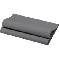 Duni Bio Dunisoft, Granit, Monokromatiskt, 400 mm, 400 mm, 60 styck, 205 mm