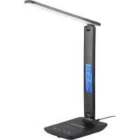 Sygonix TX26C SY-4963268 Skrivbordslampa Svart