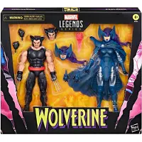 Hasbro Marvel Legender Varg Psylocke 50-årsjubileum Action & 2 Pack Figur 15 Cm