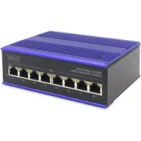 Digitus DN-650106 DN-650106 Industrial Ethernet Switch 8 Port 10 / 100 MBit/s