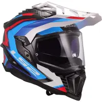 LS2 Mx701 Explorer Carbon Frontier Ii Fullface-hjälm