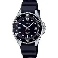 Casio Klocka - - MDV-10 - Man - Svart/Blå - Kvarts - Analog