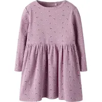 Name it Klänning -Rib - NmfPolinnes - Mauve Orchid - - 3 år (98) - Klänning
