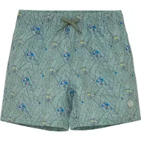Minymo Badshorts - AOP - Lily Pad - - 4 år (104) - Badkläder