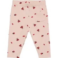 Minymo Sweatpants - Peach Piska m. Nyckelpigor - - 68 - Sweatpants