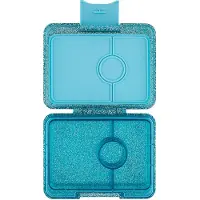 Yumbox Matlåda m. 3 fack - Bento Snack - 480 ml - Twinkle Teal - - One Size - Matlåda