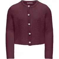 Kids Only Cardigan - Stickad - Noos - KogPiumo - Mauve Wine - - 13-14 år (158-164) - Cardigan