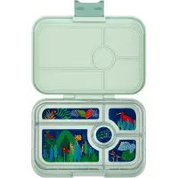 Yumbox Matlåda m. 5 fack - Bento Tapas - 993 ml - Sage Green/Jun - - One Size - Matlåda
