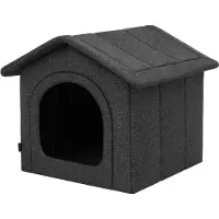 TexCorp R5 DOG HOUSE BLACK EKOLEN 60 cm x 70 cm x 63 cm
