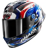 Shark Aeron Gp Fim Racing #1 Replica Zarco Signature Fullface-hjälm