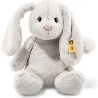 Steiff Gosedjur - Hoppie Rabbit - 28 cm - Light Grey - - One Size - Gosedjur