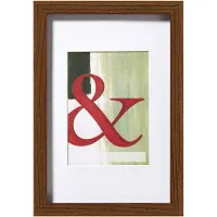 Walther design EA040N Växelram akryl Pappersformat: 30 x 40 cm Brun
