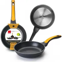 Jamon Stekpanna - IBILI - 461326 - Aluminium - 26 cm - 3-lagig non-stick svart