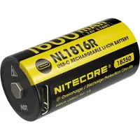 Nitecore Batteri NC-NL1816R; 3,6 V; 1,6 Ah
