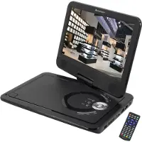 Soundmaster PDB1910SW, Bärbar DVD-spelare, Cabriolet, Svart, CD-ljud, CD-video, DVD-ljud, DVD-Video, MP3, VCD, CD, CD-R, CD-RW, DVD, DVD+R, DVD+RW, DVD-R, DVD-RW, DVB-T2