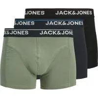 Jack & Jones Boxershorts JACTIMOTHY SOLID TRUNKS X3 man - Flerfärgad - EU L