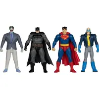 Mcfarlane Toys Superman Batman Dc Direct Page Punchers Jokerns Son Figur 4-pack 7 Cm