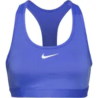 Nike Sportbehå 'Swosh' blå / vit