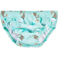 Playshoes UV-skydd brun / mint / vit