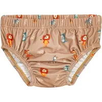 Playshoes Badbyxa ljusbrun / ljusrosa / knallröd