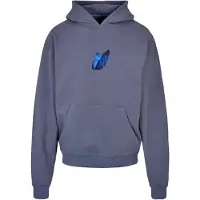 Mister tee Le Papillon Heavy Oversize Tröja Med Huva