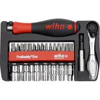 Wiha 46960 bits- och hylsnyckelsats Evo, 40 delar (46960)