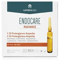 ENDOCARE Radiance C20 Proteoglycans Ampoules Ansiktsbehandling 30 Enheter