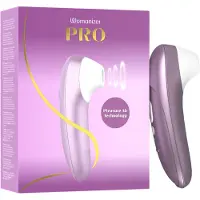 Womanizer Pro - lufttrycksstimulator för klitoris (lila)